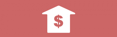 Dollar sign on a house