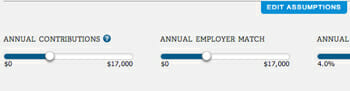 401k Fee Assumptions