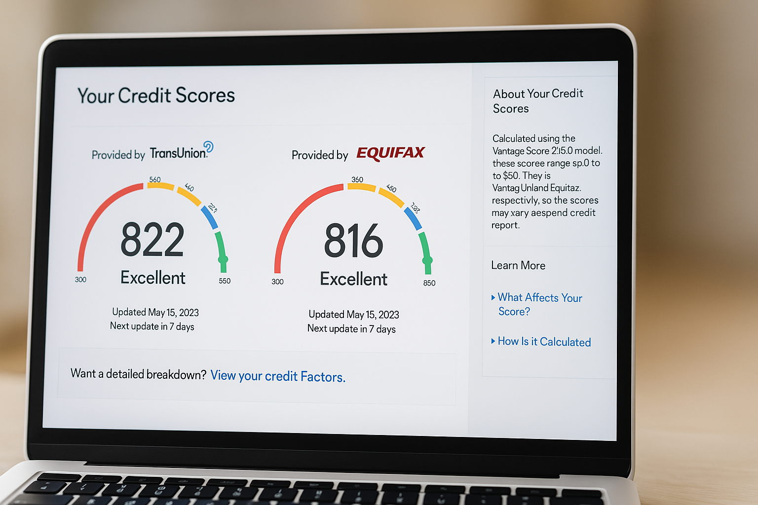 Your Credit Scores