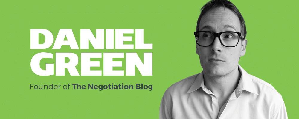 how to negotiate dan green