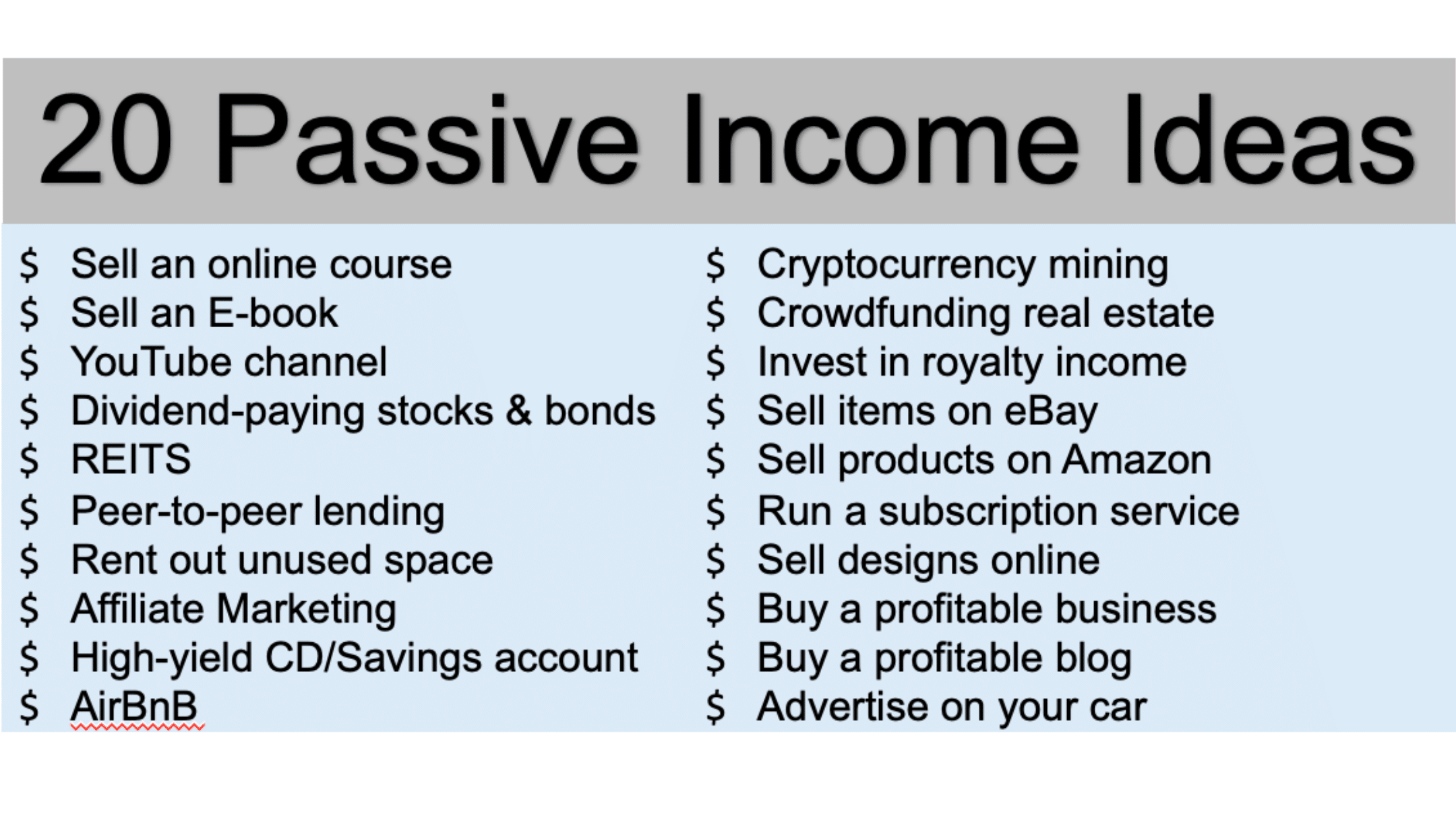 passive income