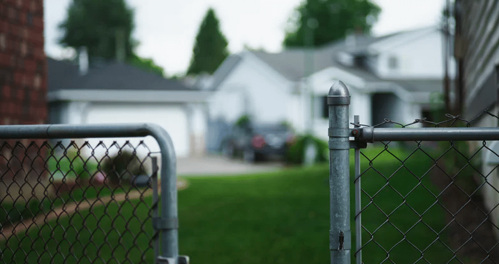 chain link fence single family vs multi family