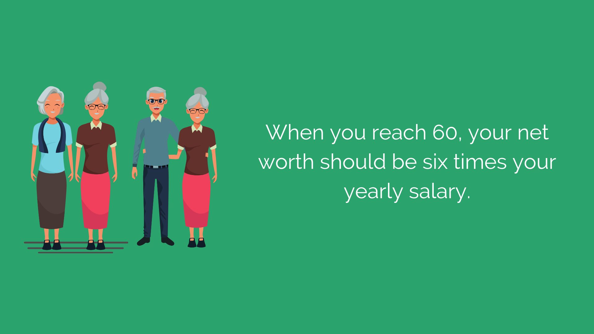 average net worth by age 60