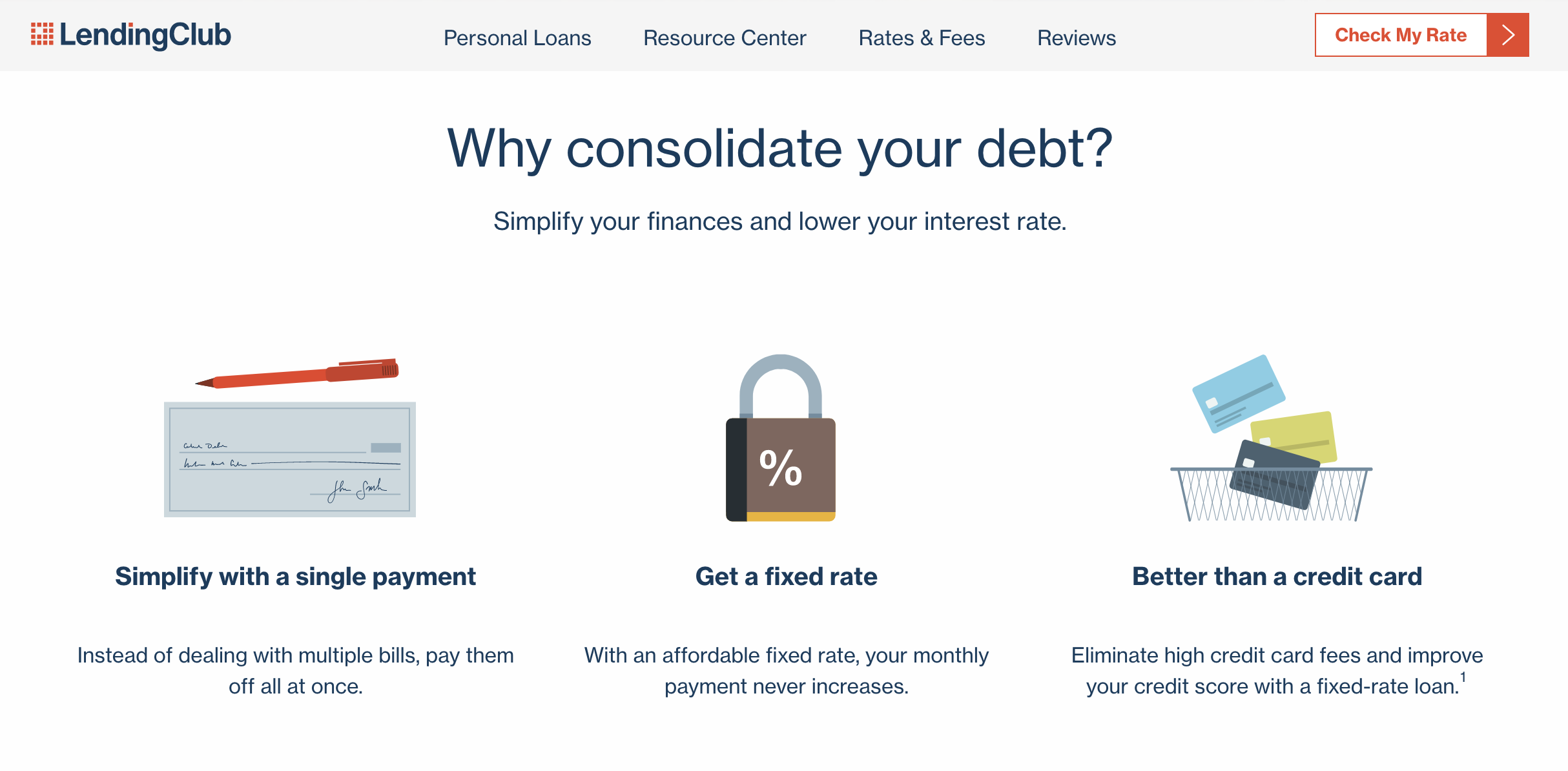 debt consolidation lending club