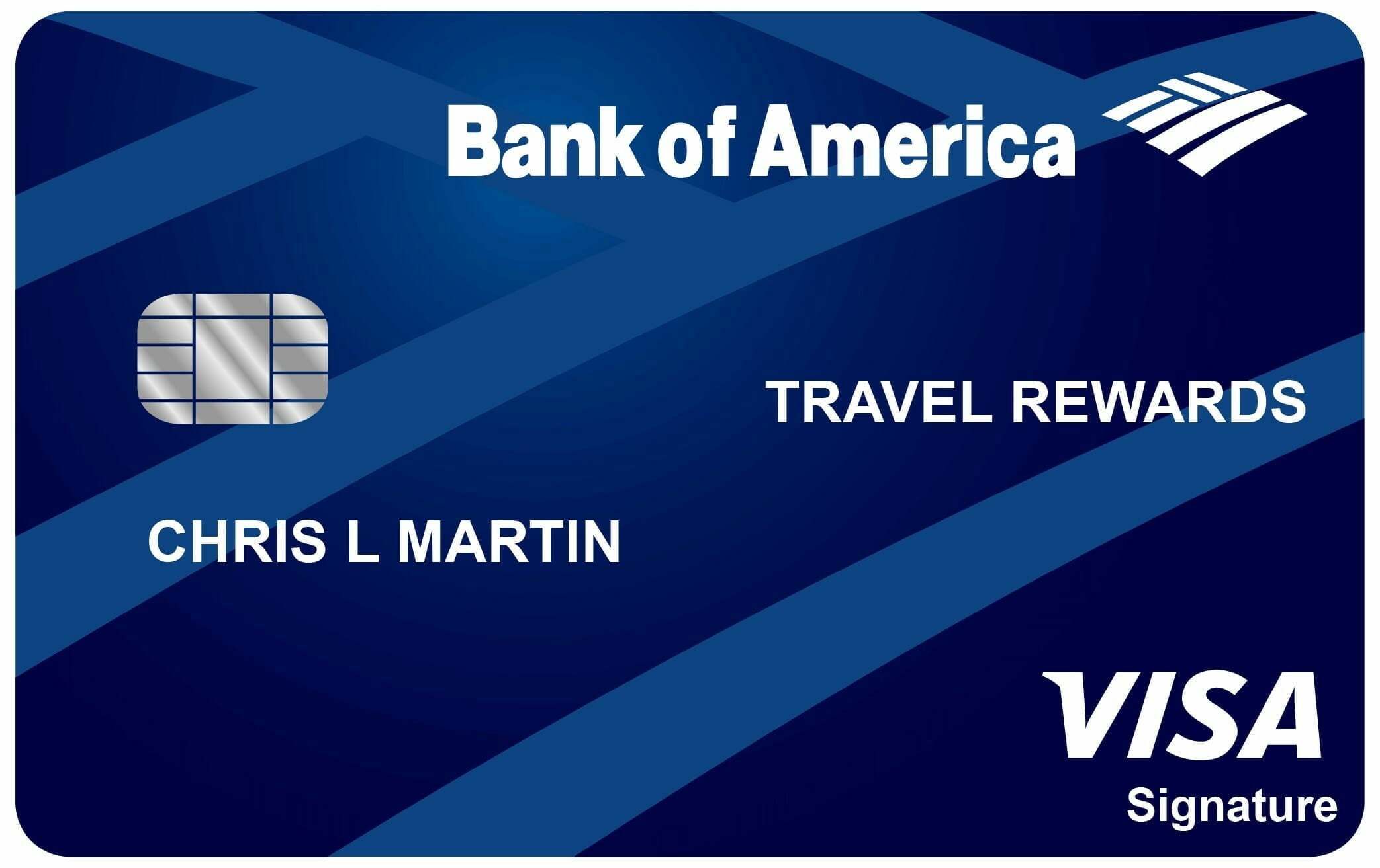 Bank of America Travel Rewards credit card for students