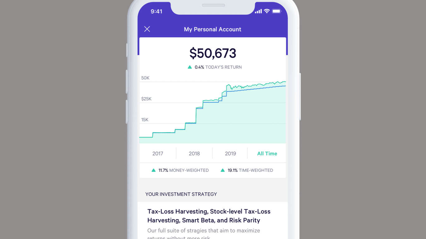 Wealthfront Mobile App