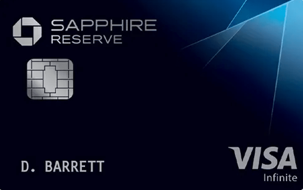 Chase Sapphire Reserve credit card