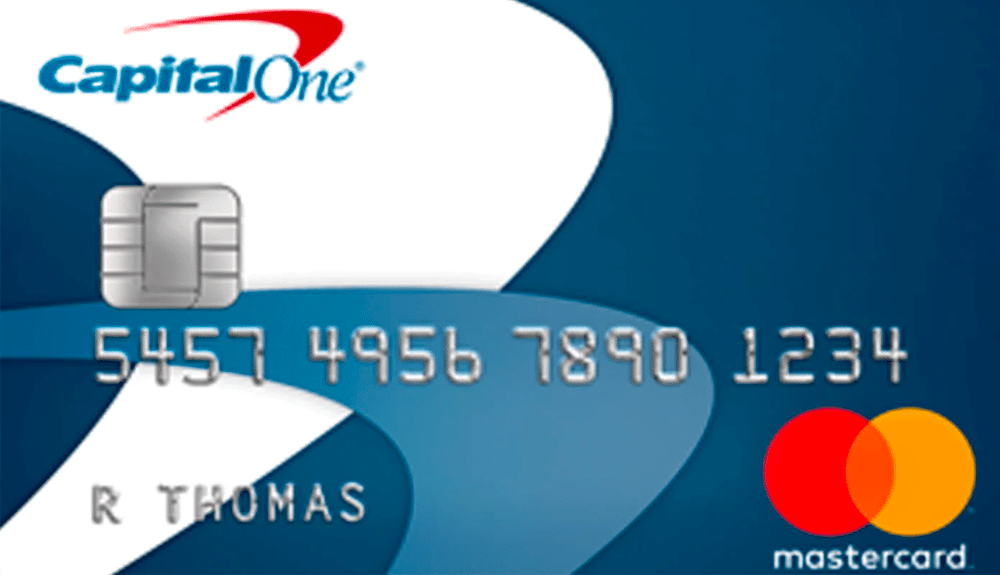 Capital One Secured Mastercard credit card